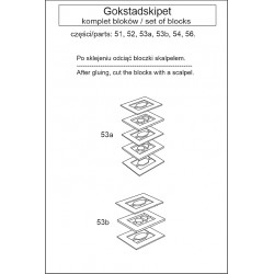 Gokstadskipet - set of blocks