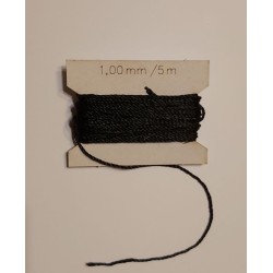Thread 1,00 mm black