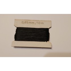 Thread 0,65 mm black