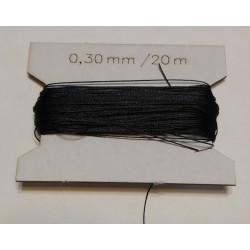 Thread 0,30 mm black