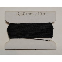 Thread 0,60 mm black