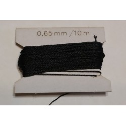 Thread 0,65 mm black