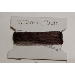 Thread 0,10 mm brown