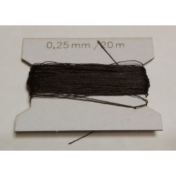 Thread 0,25 mm brown