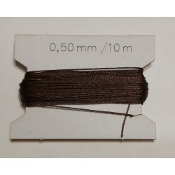 Thread 0,50 mm brown