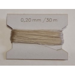 Thread 0,20 mm light beige