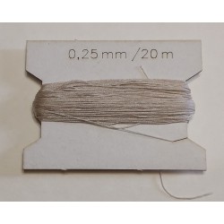 Thread 0,25 mm light beige