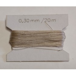 Thread 0,30 mm light beige