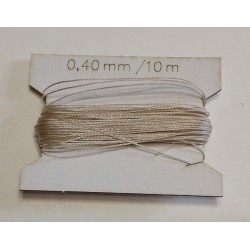 Thread 0,40 mm light beige