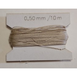 Thread 0,50 mm light beige