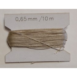 Thread 0,65 mm light beige