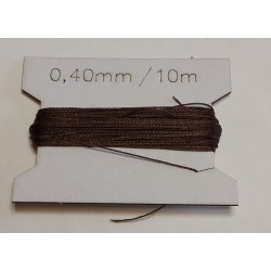 Thread 0,40 mm brown